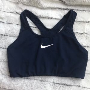 Nike Navy Athletic Sports Bra
